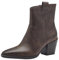 MARCO TOZZI stivaletti da donna con tacco e design a punta in stile cowboy color marrone (mocca) 38 EU