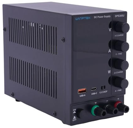 Regelbares DC Labornetzteil Netzteil,Schaltnetzteil 4-stellige 0-30V 0-5A Digital Trafo Power Supply