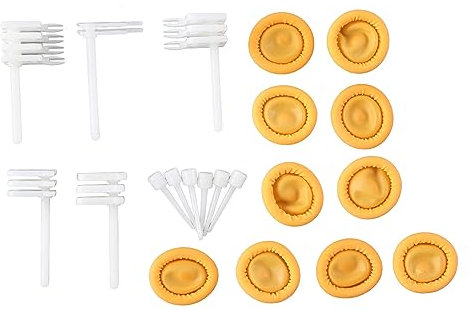 ANKROYU 21 Stück Festplatten-Kamm, ABS-Festplatten-Kopf-Ersatz-Kamm-Set, Festplatten-Kopf-Reparatur-Tool, Festplatten-Kopf-Kamm Für Daten-Recovery-Tools