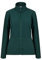 Mukua Perth Woman Giacca in Pile da Donna, Verde Intenso
