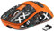 VGN GAMEPOWER ATTACK SHARK X3 SUPERLIGHT Mouse Gaming Wireless, 49g Ultraleggero Mouse da Gioco, PixArt PAW3395, 26,000 DPI, 2.4G/BT5.0/Cablato, Mouse Grip Tape, Durata Batteria 200Hrs, Arancia