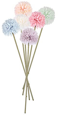 ABOOFAN 6St Blumen für die Heimdekoration Windeln Blumenarrangement Hyazinthe künstliche blüten Artificial Flower Kränze Kunstpflanzen Hyazinthe Strauß Garten Hyazinthe Pfingstrose Kranz
