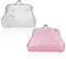 FuninCrea 2 Pièces Mini Porte Monnaie avec Paillettes Colorées, Petit Porte-Monnaie avec Serrure à Baiser, Petite Pochette à Monnaie Petit Pochette Portefeuille Sac à Monnaie pour Monnaie, Clés