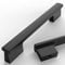 Amerdeco 10 Pack Matte Black Cabinet Pulls 128mm Hole Center Cabinet Hardware Kitchen Cabinet Handles for Bathroom Drawer Pulls Dresser Pulls AM024