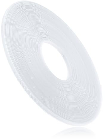 45 Yards Polyester Knochen Korsett Fischbein Weiß 6 mm Poly Polyester Nähzubehör Polyester-Fischbein BH-Ausbeinwerkzeug für Korsetts, Brautkleider, Abendkleider Polyester Boning for Sewing