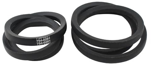Keilriemen Fahrantrieb für MTD B10 500er 600er 700er für MTD JA/115 13AC478A678 J 115 JA 115 J/115 J125 Junior 115 für MTD RH 115/76 RH 115 für MTD Mastercut ersetzt für 754-0280 754-0281