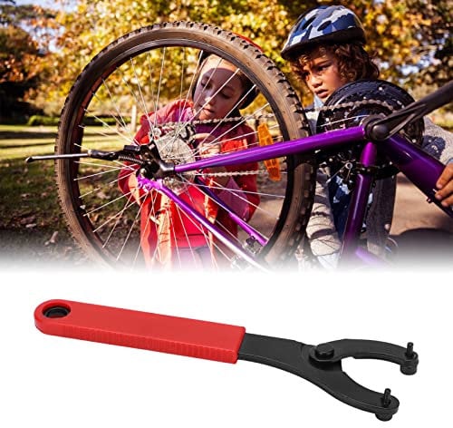 Pin Spanner Wrench, Center Shaft Removal Tool Freewheel Removal Tool Flywheel Wrench Bike Axle Flywheel Wrench Number Eight Shaped Wrench Repair Tool