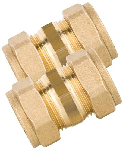 2er-Set Verbindungen für Kollektoren 22x22mm Klemmringverschraubung Verbindungsset