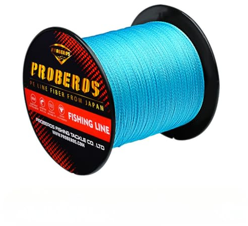 100M PE Geflochtene Angelschnur mit starker 4-Fach Flechtung Angelschnur Geflochten Flexibel Fishing Line, Angelsehne, Angel Schnur PE Geflecht Fischdraht