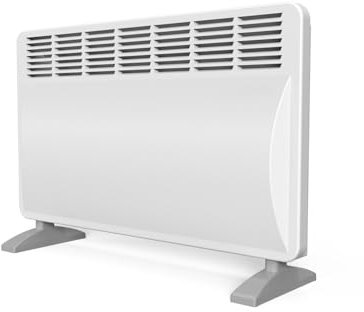 AIRMATE Stufa Elettrica a Basso Consumo, 1500w Termoventilatore Silenzioso con 3 Livelli Protezione da Surriscaldamento e Ribaltamento Montaggio a Parete, Ideale per Casa e Ufficio (Latteo)
