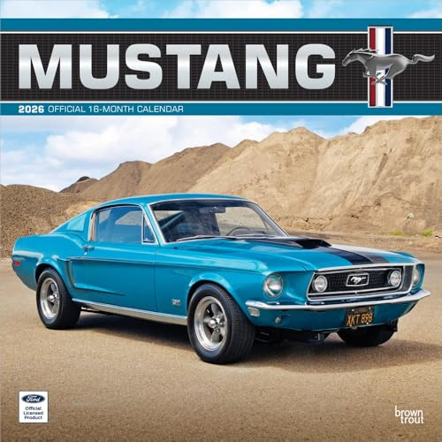 Mustang – Ford Mustang 2026 – 16-Monatskalender: Original BrownTrout-Kalender [Mehrsprachig] [Kalender] (Wall-Kalender)