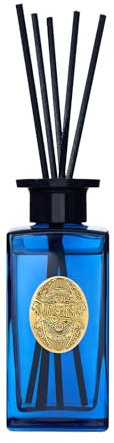M&SENSE 180ml Raumduft Ozean Flucht Duft|Reed Diffuser mit 7 Duftstäbchen|Luxus Lufterfrischer für Badezimmer,Wohnung,Heimdekoration|Raumduft Stäbchen|Long Lasting Non-Toxic Essential Oil