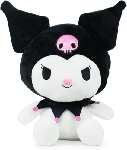 Hello Kitty Kuromi Plush, 30cm Soft Toy, Cute Kuromi Character Doll, Official Licensed Sanrio Merchandise, for Fans, Collectors and Children, Suitable for Ages 4+