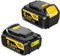 2Pcs 8.0Ah 18 Volt Replacement for Dewalt Battery 18V DCB201-2 DCB200 DCB203 DCB204 DCB206 DCB181-XJ DCB180 DCB184 DCF/DCD/DCG/DCS Series Cordless Tools with LED Indicator
