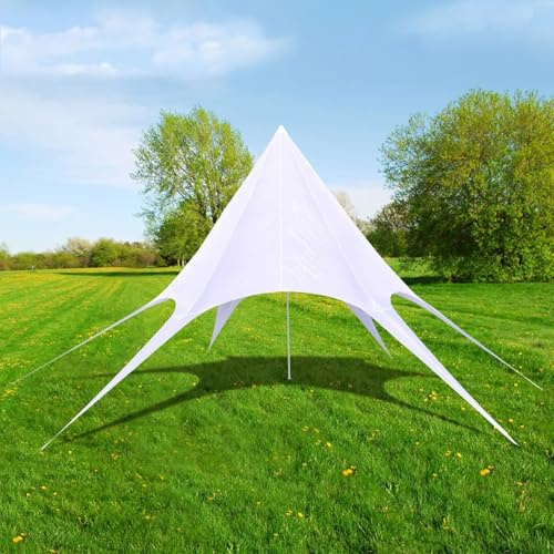 Rantry Gartenpavillon Hexagon Stern 10 m Pavillon Rasen und Gartenarbeit Model40705
