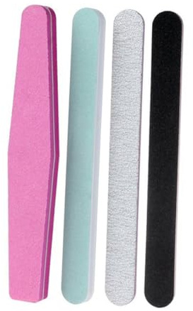Beaupretty 7 Stück Nagelpflege Werkzeugset mit Feile Zange für Nagelkunst und Zuhause Zufällige Farbe