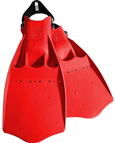 DiveSystem Tech Fin Flossen Technische, rot, XXL (EU 45 – 47)