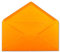 Glüxx-Agent 100 DIN Lang Briefumschläge Orange 22 x 11 cm -120 g/m² Nassklebung Post-Umschläge ohne Fenster ideal für Weihnachten Grußkarten Einladungen