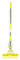 Dongzhifeng Yellow Sponge Mop with Handle, Sponge Absorbent PVA Squeeze Water, Home Hotel Cleaning Ground Water Absorption