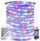 RcStarry 30M 300 LED Rope Lights, 8 Modes, Timer, Remote, Plug in Indoor Outdoor String Lights,Multi-Color, IP67 Waterproof Fairy Lights for Garden, Patio, Deck, Landscape Lighting, Bedroom and More