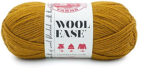 (1 Knäuel) Lion Brand Yarn 620-087 Wool-Ease Garn, Arrowwood