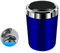 WT Aschenbecher Auto,Tragbarer Edelstahl Fahrzeug Rauchfreien Aschenbecher mit Deckel & LED Beleuchtet für Autos Vans Outdoor Camping（blau）