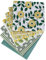 Uposao 7 Stück Baumwollstoff, 50x50cm Patchwork Stoffe Paket für mundschutzmasken zum Nähen Quilten DIY Dekoration Basteln Handwerken DIY Stoffstücke für Alle Arten von Kleinen Handgemachten,Grün #3