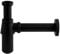 Modern Basin Sink Bottle Trap Waste Bathroom Basin Sink Pipe Matte Black