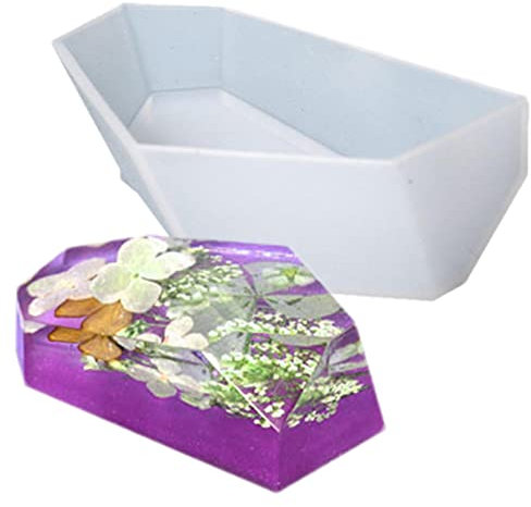 Kristallformen für Harzguss, 3D-Epoxidharz-Form, Silikonformen für Gips, Zement, Beton, DIY, Handwerk, Kunst, Geschenke, Heimdekoration Keloc