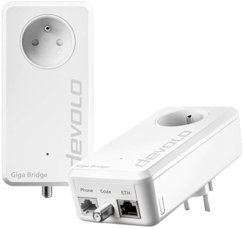 Devolo Giga Bridge Phoneline Netzwerkadapter