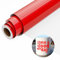 JAVIGA Vinylfolie Plotter Rot Plotterfolie Vinyl Rolle 30,5 x 183cm für Cricut, Wasserdichte Glänzende Selbstklebende Folie für DIY-Aufkleber, Dekoration, Geburtstag