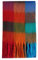 Kaschmir Schal Damen Oversized Kaschmir Winterschal Halstuch Musselin Streifen Plaid Quadratisch Schals Herbst Winter Warmer Bunt Schal Wolle