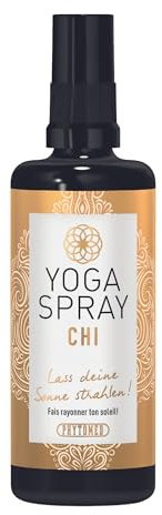 PHYTOMED | Yoga Spray CHI | 3 in 1 Aura-, Raum- & Yogamattenspray | 100% reine & natürliche ätherische Öle | 100ml | Reinigend | Erfrischender & belebender Duft | Made in Switzerland