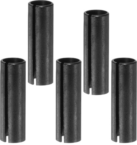 QUARKZMAN Adaptador de Barrena de Fresadora de Pinza de Router de 8mm (5/16) a 6.35mm (1/4) de Acero al Carbono para Barrena de Grabado CNC para Herramienta de Máquina 5 piezas