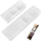 2 Ausziehbare Aufbewahrungsbox, Schubladen Organizer Ordnungssystem, Verstellbare Küchenschrank Kleiderschrank Bad Organizer Box für Küchen Bad Büro Schminktisch Kosmetik Geschirr Makeup Organizer