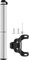 JULAI Mini Bike Pump with Gauge, Portable Hand Tyre Pump - Bicycle Frame Inflator with Ball Needle - Fits Presta & Schrader Valves - Lightweight for Road Mountain High Pressure 160 PSI (Silver)