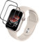 VSEER 2 Stück Schutzfolie für Panzerglas für Apple Watch Series 7/8/9 45mm, Frei von Kratzern Anti-Kratzer Apple Watch 45mm Displayfolie