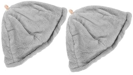 CRILSTYLEO Bonnet De Sauna pour Garçons Filles Lot De 2 pour Cheveux pour Femmes pour Un Séchage Rapide Au Spa À La Maison