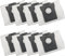 Lot de 8 sacs à poussière de rechange pour aspirateur robot Dreame pour D10 Plus Gen 2 L10s Plus, accessoires de pièces de rechange, sacs à poussière de grande capacité de 2,5 l