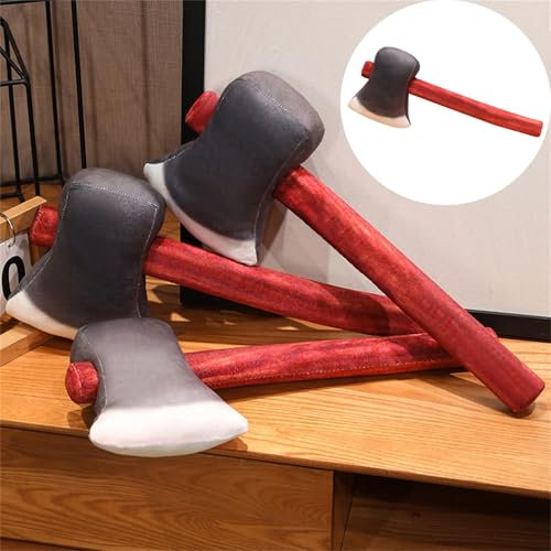 Toy Party Props Foam Axe Adorable Soft Toy for Kids Ideal for Themed Events and Activities (Red, 40cm)