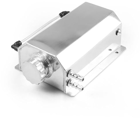 Bouteille à débordement liquide Bidon De Récupération D'huile Moteur Universel 2 L, Réservoir De Reniflard, Réservoir Liquide De Refroidissement, Réservoir De Trop-plein De Radiateur Réservoir Récupér