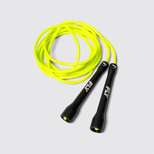FLY Super Speed Skipping Rope — Premium 10ft Adjustable 5mm PVC Speed