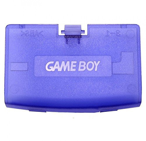 Transparent Blau Akku Rückseite Deckel-Hülle für Gameboy Advance GBA Ersatz