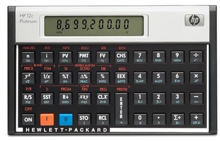 HP 12C Platinum Taschenrechner