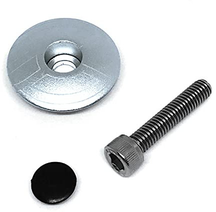 Cinelli Unisex Stemma Top Cap, Silber, Einheitsgröße