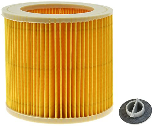 Powery Filtre à Cartouche de Rechange pour Kärcher NT 27/1 [ Robot Aspirateur/Nettoyeur de Fenêtres ]