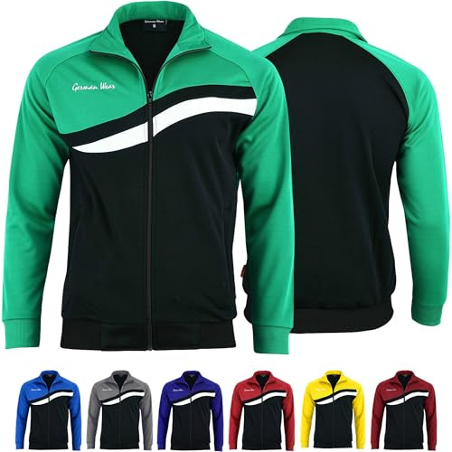 German Wear STRIKER Herren Trainingsjacke Sportjacke Joggingjacke
