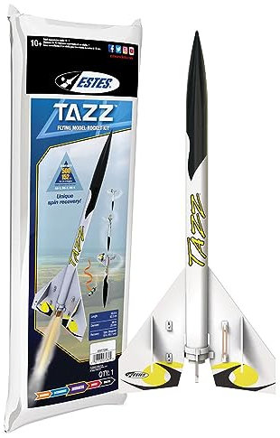 Estes Tazz 7282 Flying Model Rocket Kit | Advanced Level Build | Steigt bis zu 280 m