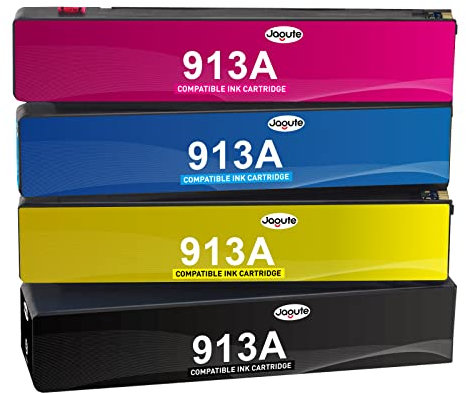 Jagute 913A Druckerpatronen kompatibel für HP 913 HP 913A Patronen Ersatz für HP PageWide Pro 352dn 452dn Pro 477dw 477dn 377dw 377dn MFP 477dw patronen MFP 552dw 577dw 577z P55250dw P57750dw