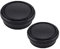 2 x Lens posterior Cap+2 piezas Tapón Cuerpo compatible con Canon FD Mount Lens & FL Mount Lens w/para Canon AE-1P F-1 AV-1 A-1 AE-1 T-80 cámaras (2 juegos)